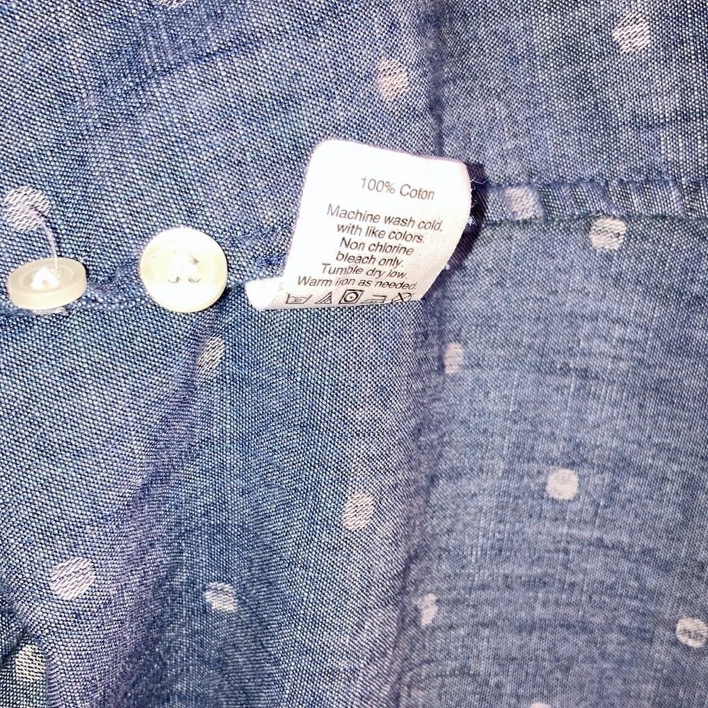 J Crew Button Blouse   - Picture 6 of 9